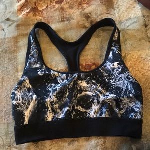 Racer back sports bra